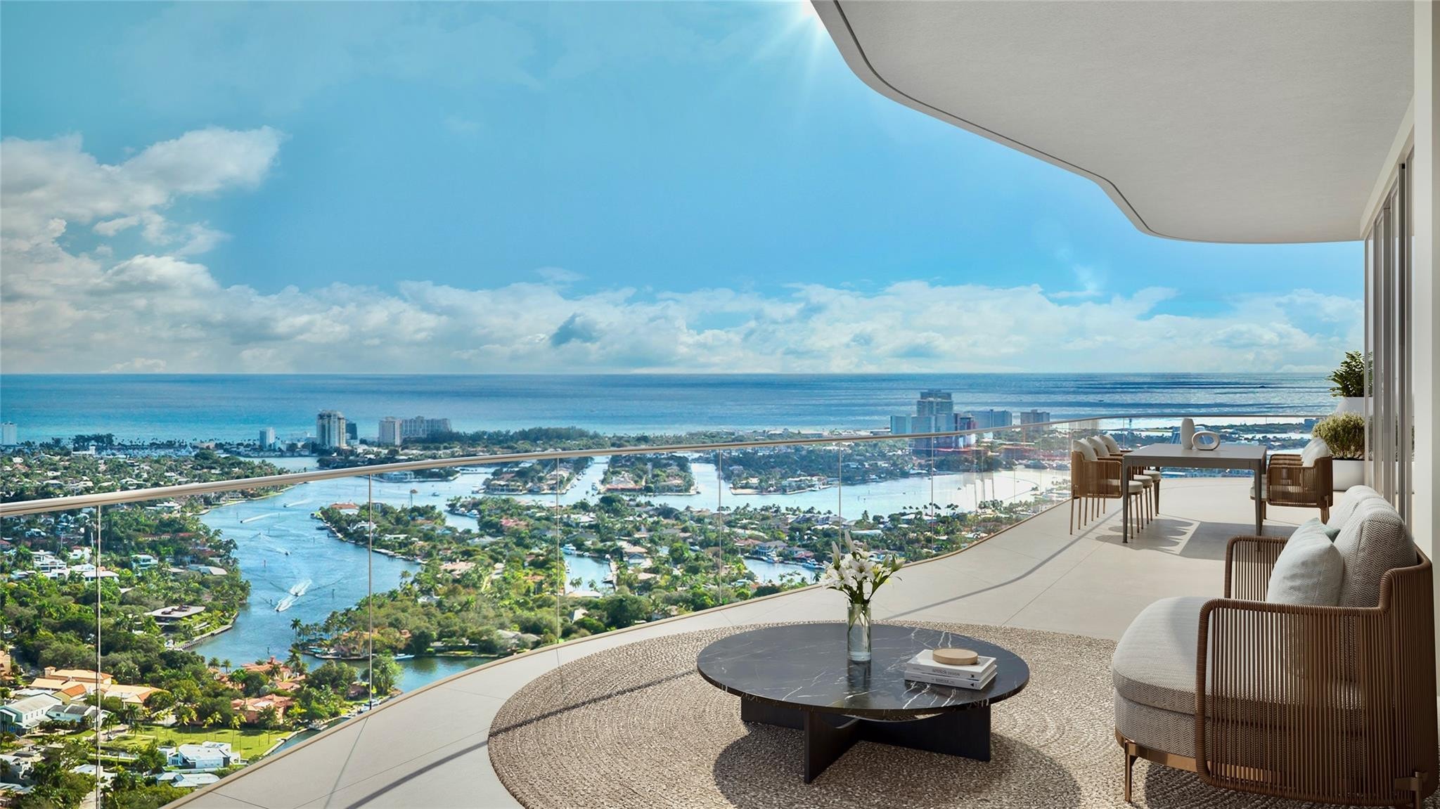 5BR – Condominium at 521 E Las Olas Boulevard #PH1 Combo