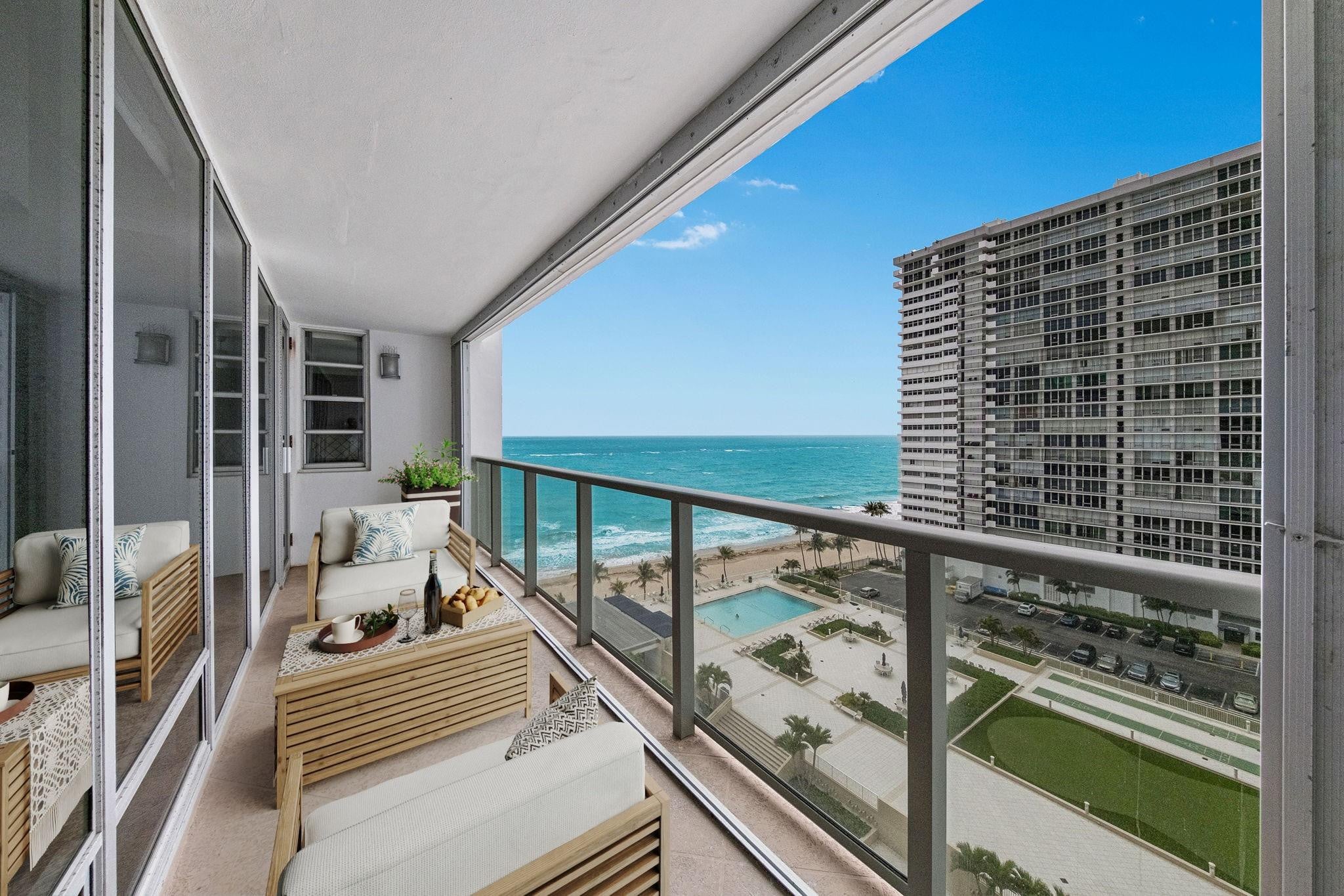 2BR – Condominium at 4300 N Ocean Boulevard #11J