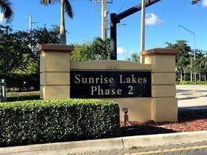 1BR – Condominium at 8590 Sunrise Lakes Boulevard #107