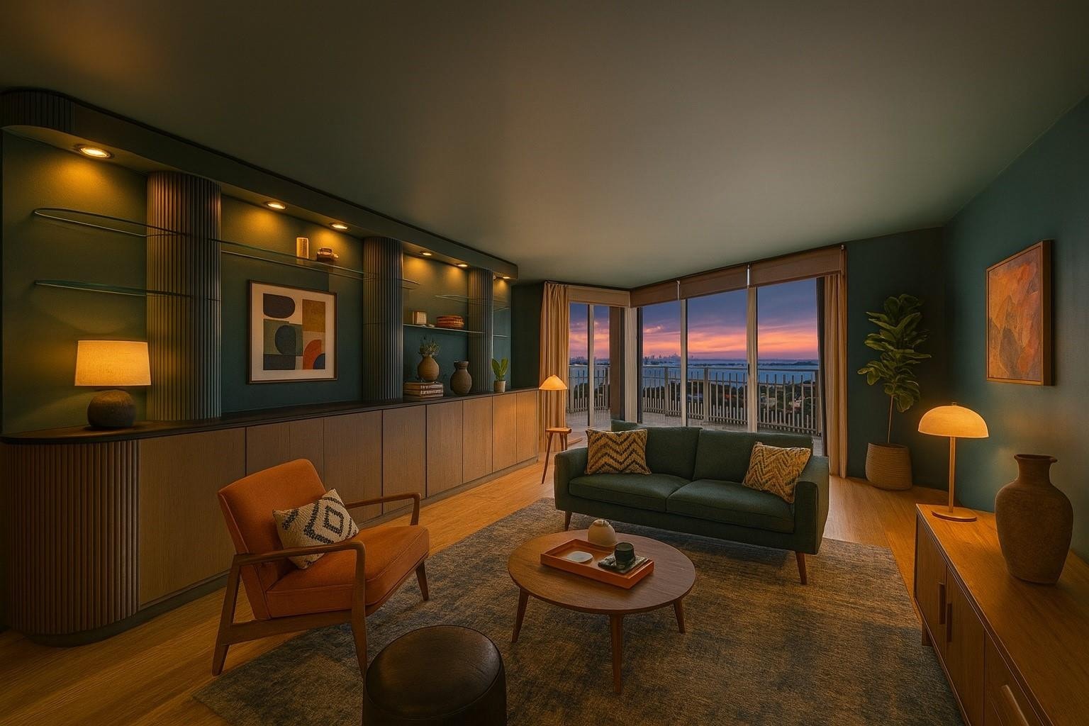 2BR – Condominium at 1000 Quayside Terrace #1606