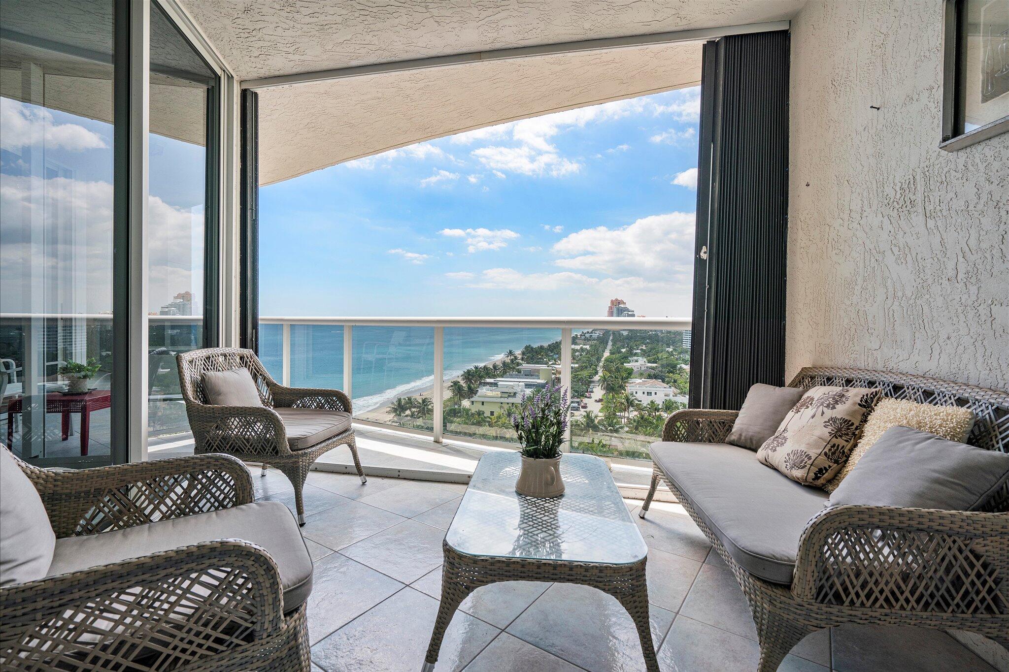 2BR – Condominium at 3200 N Ocean Boulevard #1406