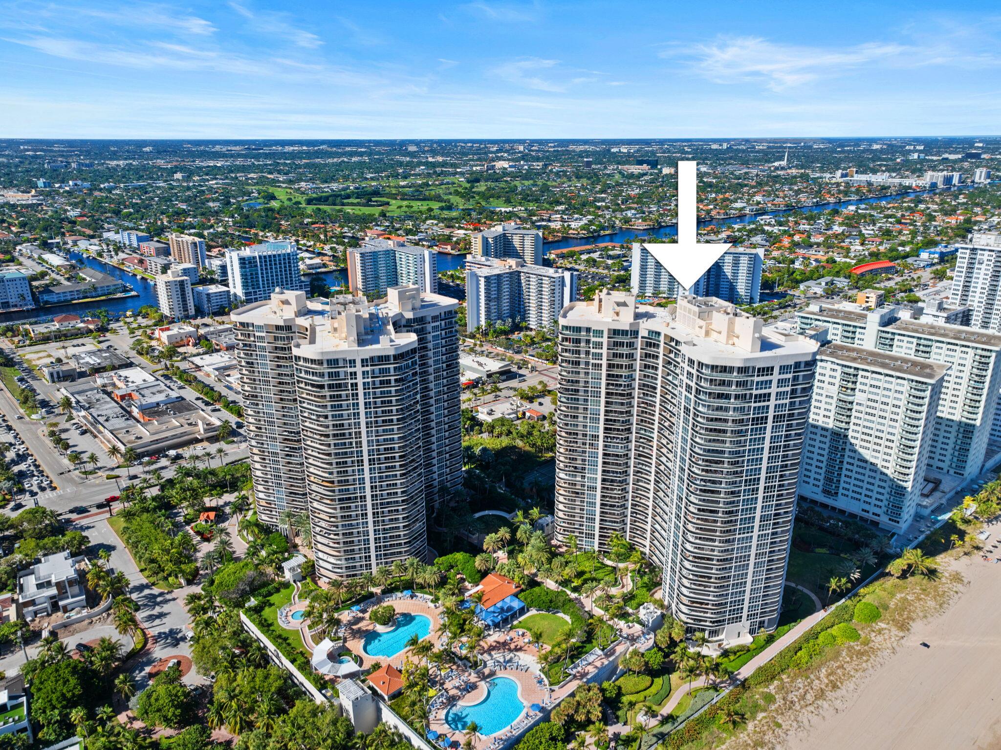 2BR – Condominium at 3200 N Ocean Boulevard #506